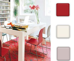 主打红色家装 浪漫激情瞬间迸发