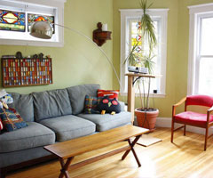 留学美女的个性混搭家居