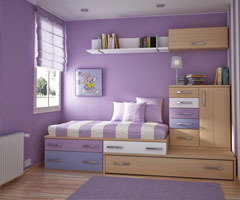 公主的长成 童话色彩房间