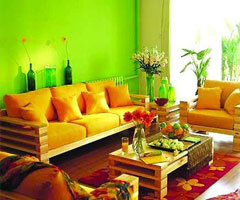 居室色彩搭配方案 引领装修潮流