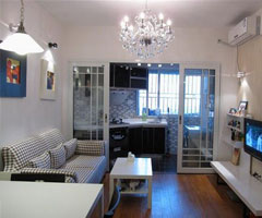 现代简约装修  幸福的三口之家