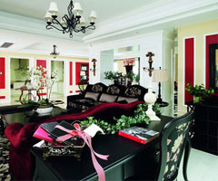 红色家装 演绎幸福浪漫生活