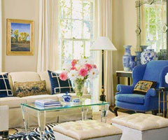 蓝色元素地中海风格