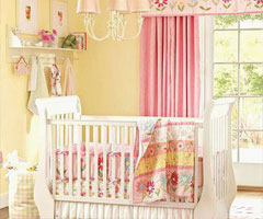 家居布艺打造时尚婴儿房