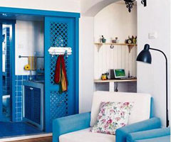 蓝色家居 地中海风格