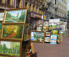 走进阿尔巴特大街  领略异国风情