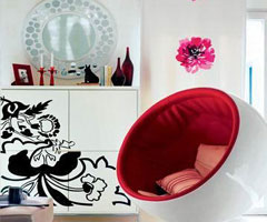 用花朵装饰唯美家居