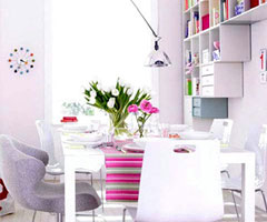 条纹布艺打造时尚家居