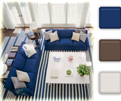 白色魔力与蓝色的经典搭配