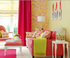 客厅装饰设计 如画般梦幻的风景