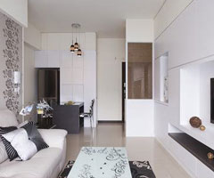 纯白色简约美家生活