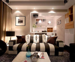 90平米打造三居室小户型家居