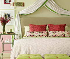 6款亮丽精致床头设计