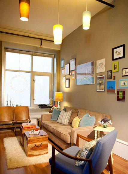 文艺范美眉的46㎡时尚小窝