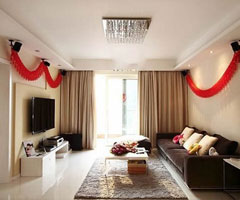 15万简约三居室温馨婚房设计