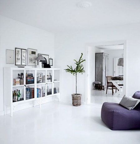 全白色的乡村风情家居