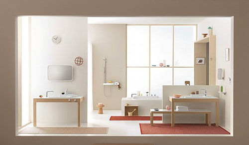 日式风情整体卫浴