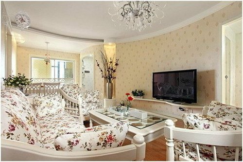 80后宅女18万装田园风格新居