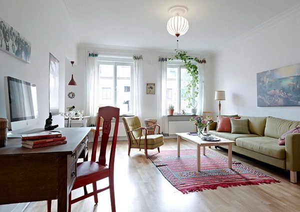 58平米的瑞典北欧简约公寓