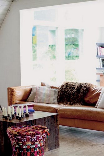 小村庄上亲近自然的和谐家居