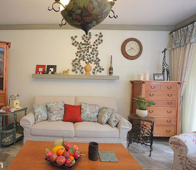 3岁宝妈打造230平米田园别墅