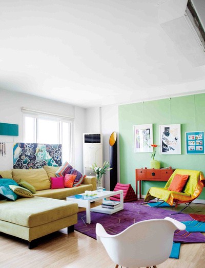 明快色彩  靓丽蜗居