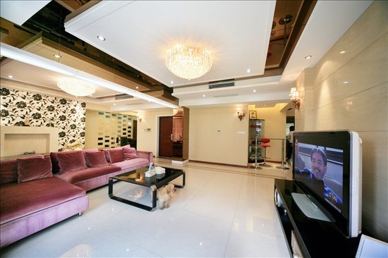 138㎡三居室温馨装修案例