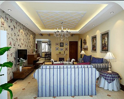 6.8万装修美式乡村风