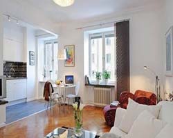 50平米蜗居一居 打造白色纯洁小家