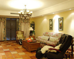 30万打造温馨典雅地中海跃层