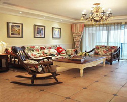 浓浓美式田园三室两厅