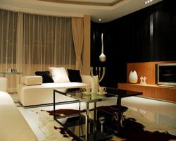 看150㎡黑白舞动的时尚空间