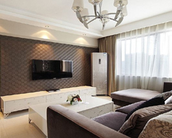 温馨的86平米二居室装修