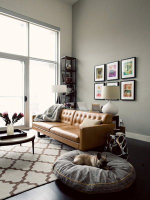 85平米明亮宽敞怀旧家居