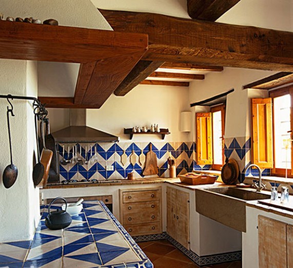 仿古瓷砖打造复古家居风格