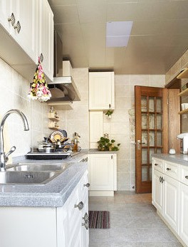 创意设计让小户型厨房变亮变大气