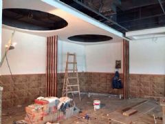 慈溪鼎峰装饰公司：杭州湾利时广场尚品火锅店工地