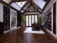 紫熙台尚层装饰中式风格案例展示