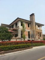 宁波钱湖比华利别墅装修进行中6P