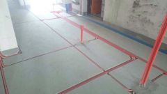 阡陌装饰工地巡检 宁波拉菲庄园8幢水电施工完工