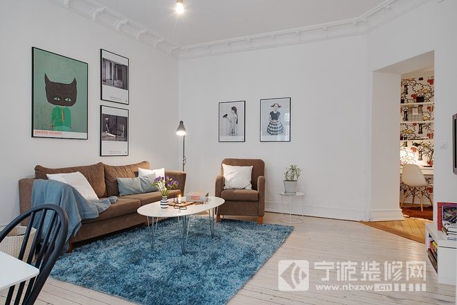 109平米超级宽敞的北欧公寓