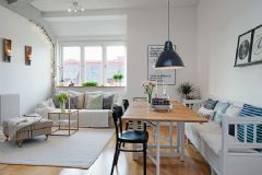 坐拥150㎡超级露台的70平米顶楼公寓