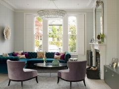 浪漫柔和的162平米法式乡村复式住宅