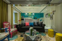 追求质感的92平米摩登时尚两居室