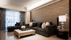 华丽而时尚的142平米简约大宅