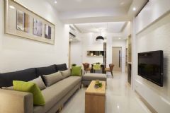 拥有丰富视觉享受的98平米老公寓