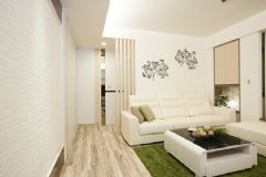 72平米明亮自然系家居设计案例