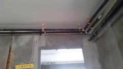 恒景装饰青林湾6期水电工程施工现场