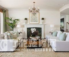 清新自然的混搭色调别墅