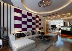 100平米美观时尚三居室